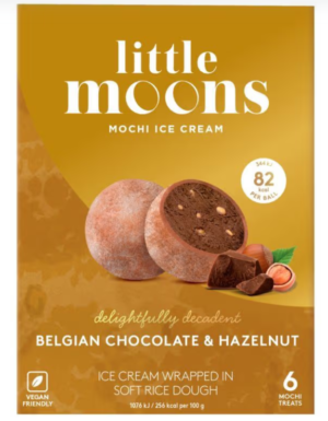 Little Moons Mochi Ice Creamm (Belgian Chocolate & Hazelnut)